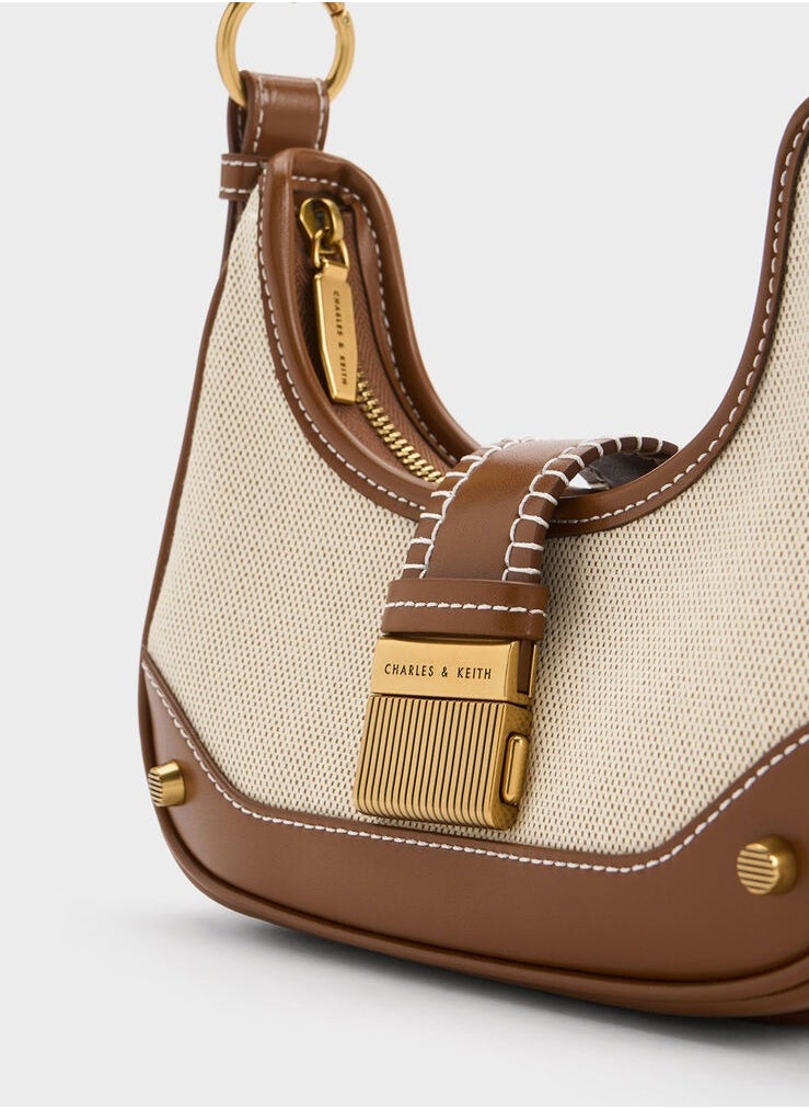 Charles & Keith Winslet Belted Hobo Bag  - Image 4