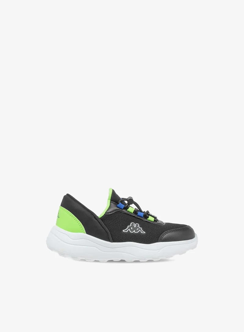 كابا حذاء رياضي للأولاد بتصميم كتل الألوان وقفل سلكي قابل للتعديل