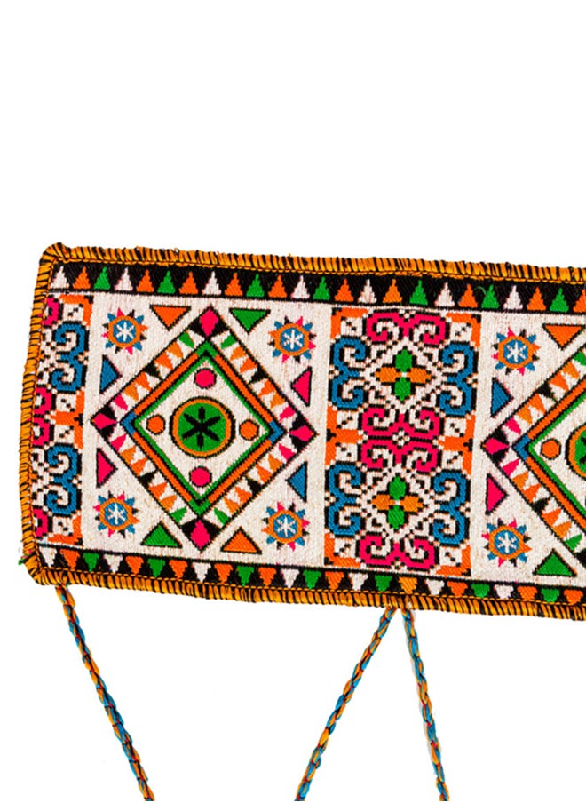 AL SANIDI Heritage Decor with a Strip of Ornamentation Beige  Size 20*200 Cm  - Image 3