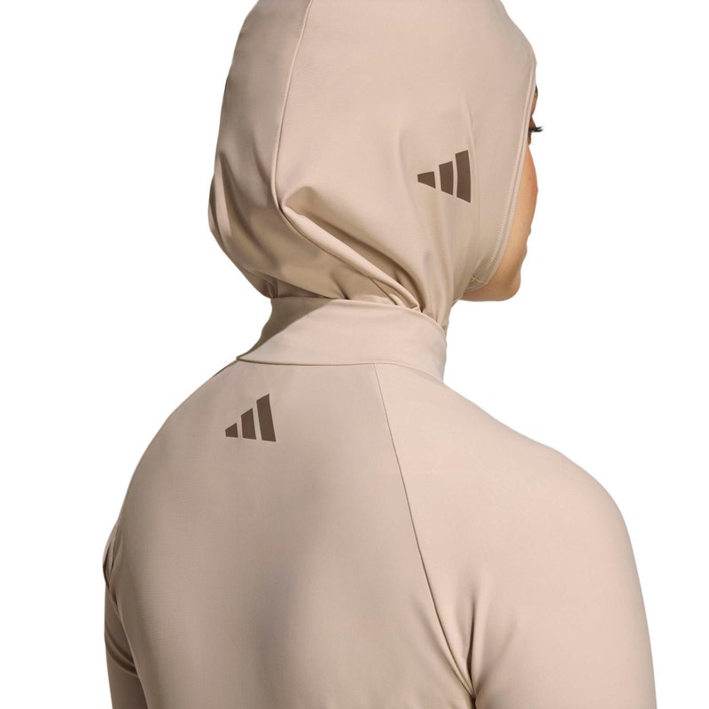 adidas Big Bars Long Sleeve Swim Top - Image 1