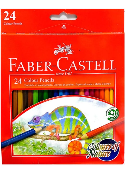 24-Piece Color Pencil Set Multicolour