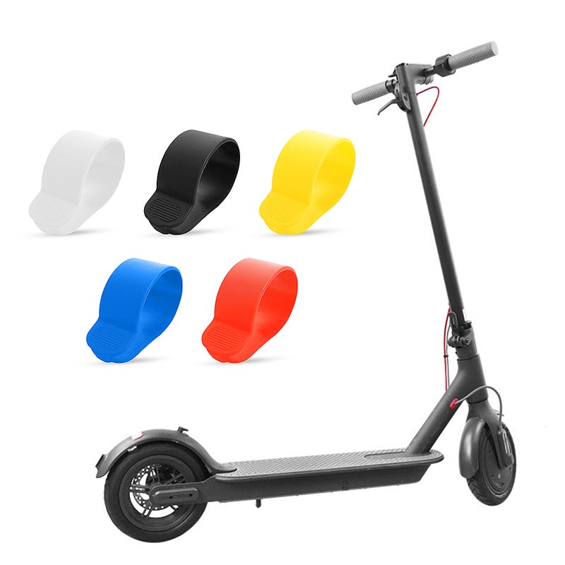 Throttle Accelerator Sleeve: Blue High Intensity Silicone - Wear-resistant Water-resistant Throttle Accelerator Cover for Electric Scooters, Easy Install Hand Fatigue Reduction - Image 4