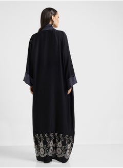 hayas closet Open front  flared sleeve abaya  - Image 2