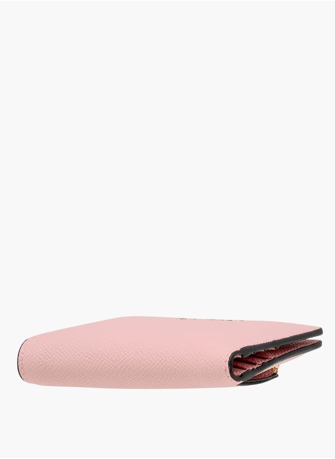 Celeste Women Textured Wallet with Button Closure  - Image 4