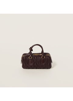 Miu Miu Miu Arcadia Matelassé Nappa Leather Women's Bag, Women's Tote Bag, Women's Shoulder Bag, Women's Cross body Bag, Women's Handbag  - Image 4