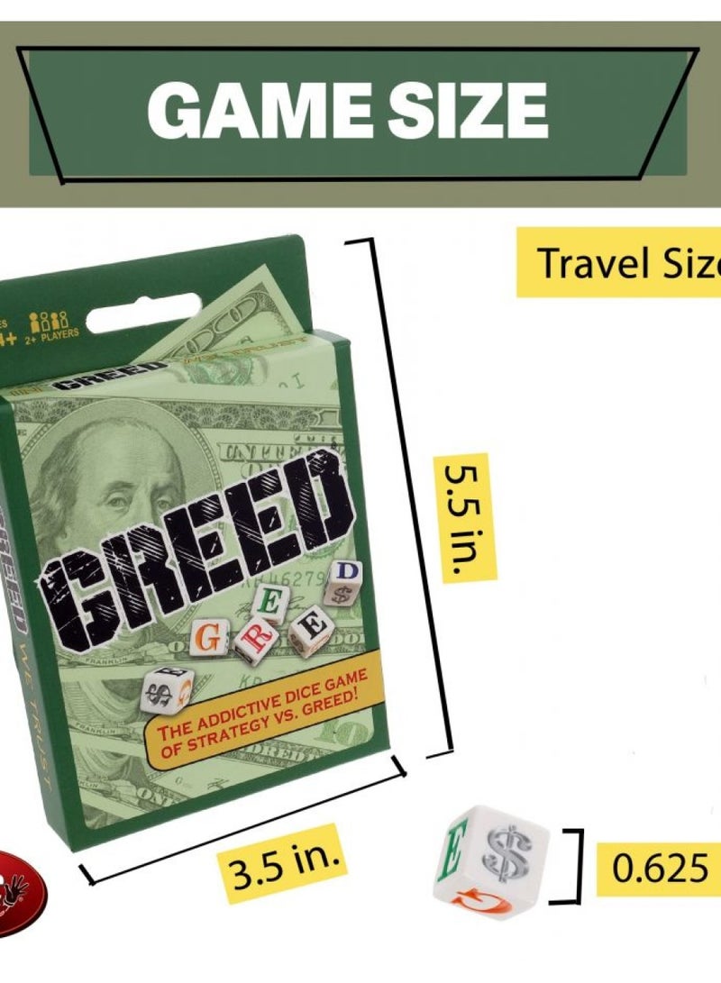 TDC Games TDC Games Greed Dice Game - Great for Party Favors, Family Games, Stocking Stuffer, Travel Games, and Camping Games, Dice Games for Adults, Fun Games for Family Game Night  - Image 4