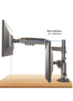 NB NORTH BAYOU Office H180 Dual Monitor Mount - NB North Bayou  - Image 4