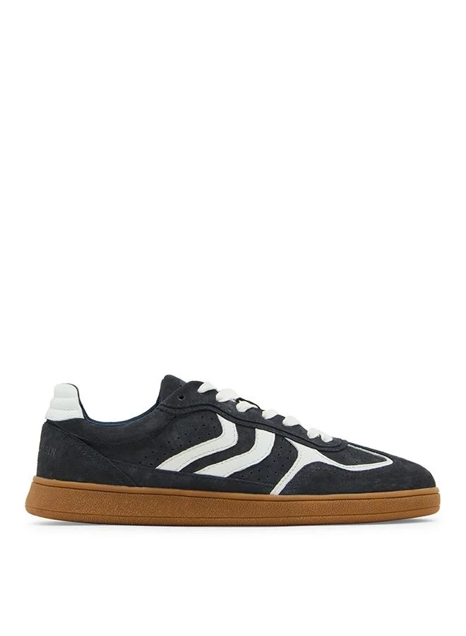 Carson Navy Suede Sneakers