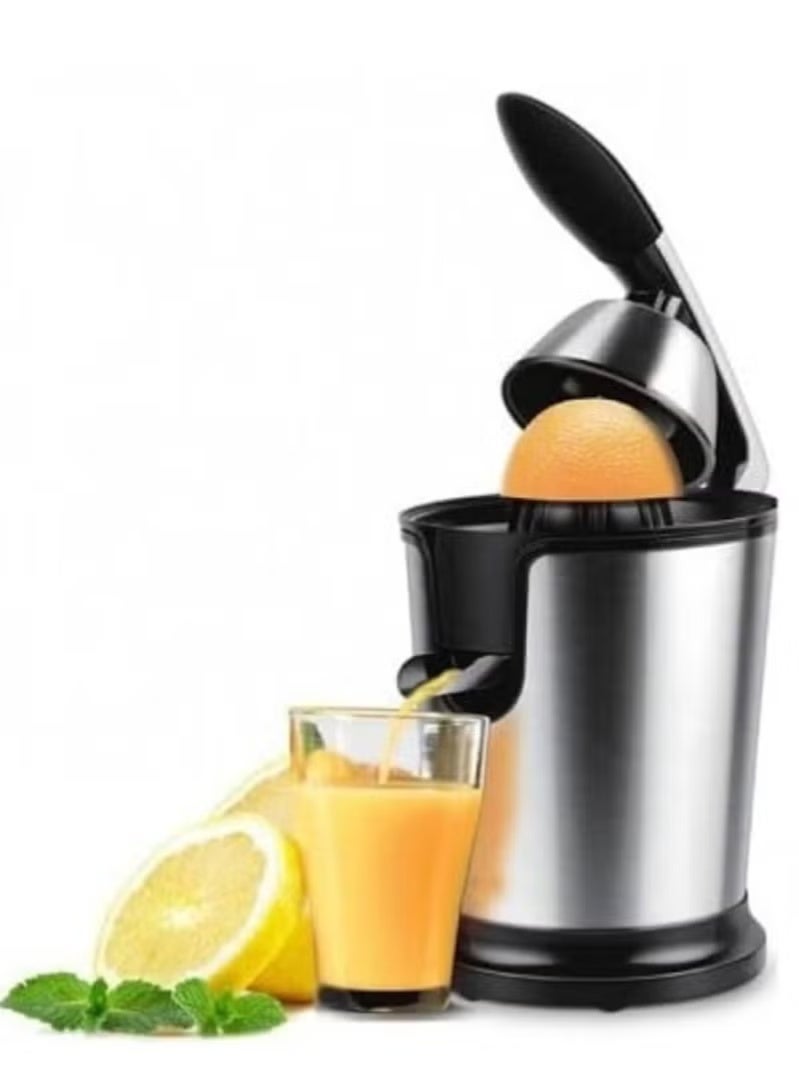 ELTRAZONE Electric Stainless Steel Orange Juicer – Powerful Citrus Juicer for Fresh Fruit Juice, Quick & Easy Squeezing of Oranges, Lemons, Limes, and Other Citrus Fruits - Image 1