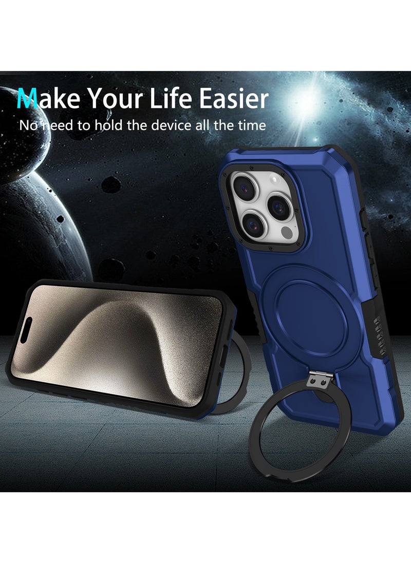 URBBKING Protective Case Cover For Apple iphone 15 Pro Max 5G Blue  - Image 4