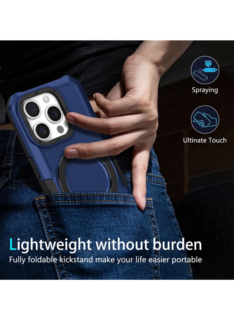 URBBKING Protective Case Cover For Apple iphone 15 Pro Max 5G Blue  - Image 5