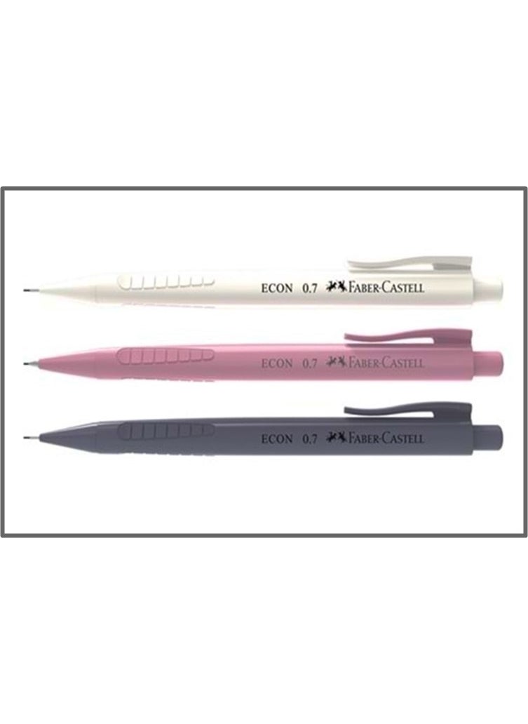 FABER-CASTELL - Faber Castell Econ Versatil Pen 0.7 Genz - Image 1