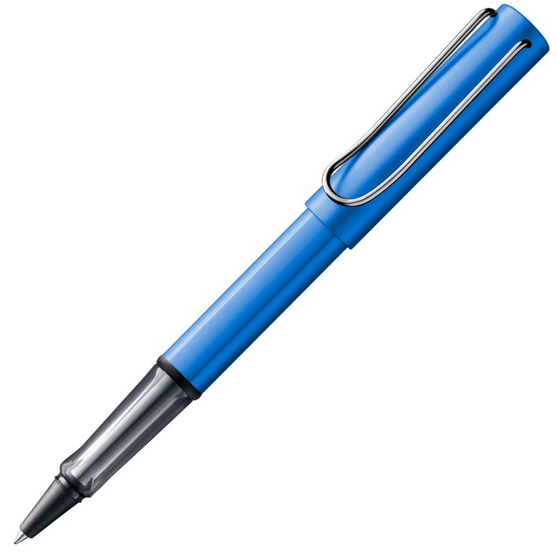 Lamy ALstar oceanblue Rollerball Pen pen with transparent ergonomic grip line width M lightweight aluminum body including rollerball refill M 63 in black - Image 2