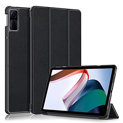 ProElite Slim Trifold Flip case Cover for Redmi Pad 10.6" Tablet [Auto Sleep Wake Feature], Black - Image 1