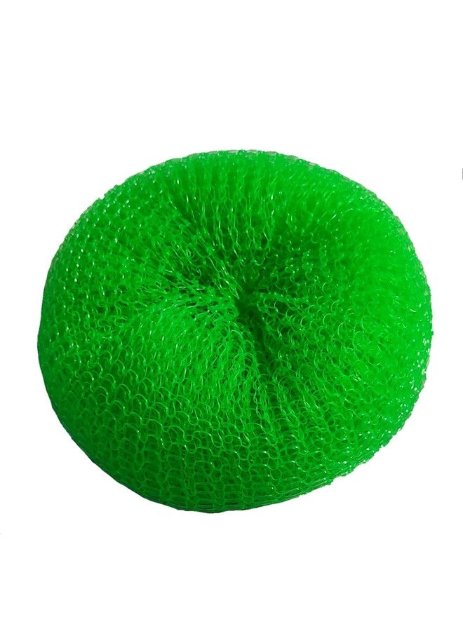 Sanjari Bathing Round Multicolor Loofah for Men and Women Bathing Scrubber Round (Pack of 12) - Image 3