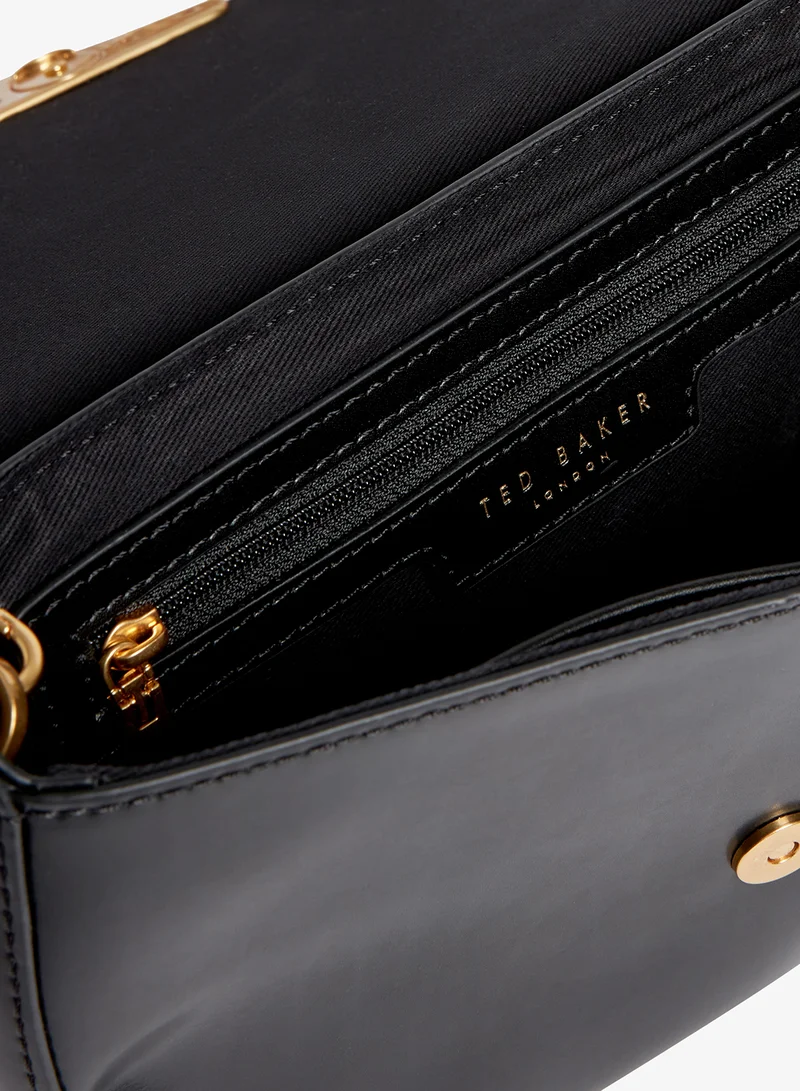 Ted Baker BLACK Ddalie Leather Clutch for Women | Best Price UAE