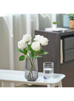 Green Tiger Artificial flower, in/outdoor/Rose white, 40 cm  - Image 4