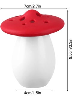 RIVOM RIVOM Mushroom Shape Refrigerator Freshener Baking Soda Holder For Fridge Deodorizer Fridge Odor Absorber Container Holder Smell Remover Fridge Deodorizer Refrigerator Odor Eliminator No Soda 1  - Image 3
