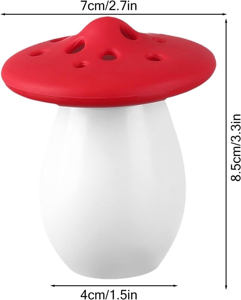 RIVOM RIVOM Mushroom Shape Refrigerator Freshener Baking Soda Holder For Fridge Deodorizer Fridge Odor Absorber Container Holder Smell Remover Fridge Deodorizer Refrigerator Odor Eliminator No Soda 1  - Image 3