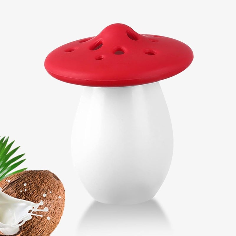 RIVOM RIVOM Mushroom Shape Refrigerator Freshener Baking Soda Holder For Fridge Deodorizer Fridge Odor Absorber Container Holder Smell Remover Fridge Deodorizer Refrigerator Odor Eliminator No Soda 1  - Image 2
