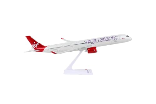 SkyMarks Virgin Atlantic Airways Airbus A350-1000 1/250 Scale Model – 12” Length, 10.5” Wingspan – Officially Licensed Collectible Airplane with Display Stand – Ages 14+ - Image 5