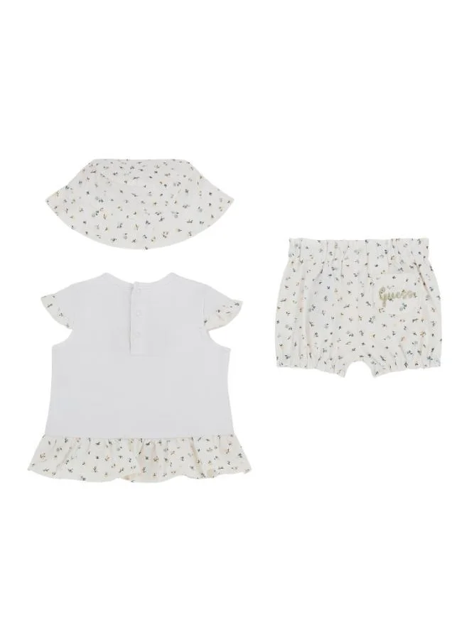 GUESS Kids Short Sleeve T-Shirt And Shorts Set