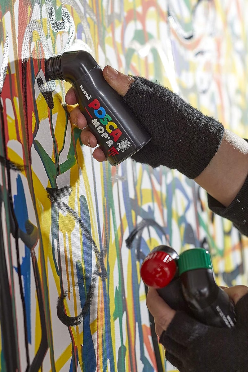 POSCA MOP’R PCM-22 Water Based Permanent Paint Markers Pack of 4 - Image 3