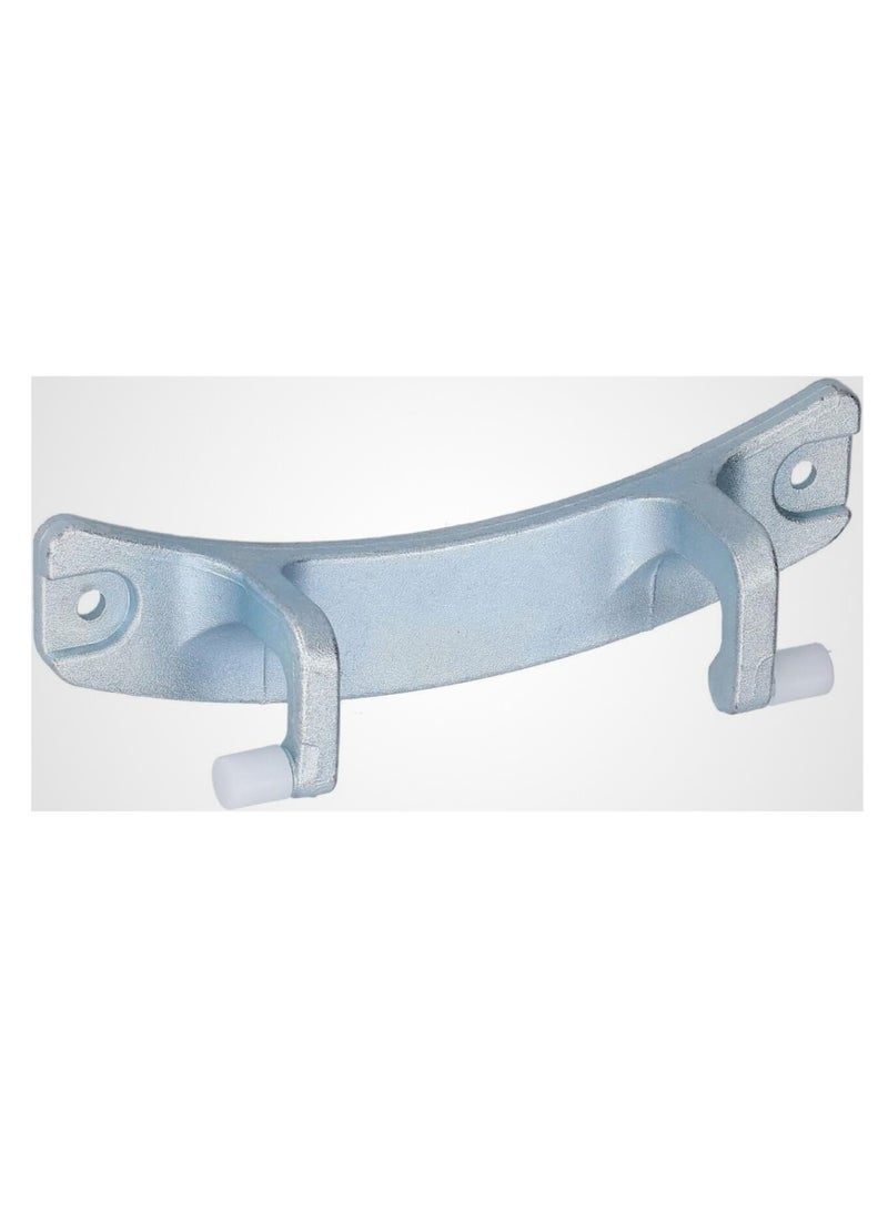 Generic Sleet Washing Machine Door Buckle, Universal Suitable Aluminum Alloy Washer Door Hinge Easy Installation for Front Loading Washing Machine  - Image 2