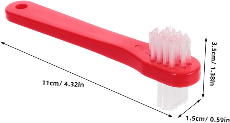 One piece build 4pcs Soft Double-Sided Denture Cleaning Brush Set Small Portable Toothbrush for Travel Daily Use Gentle Gums Oral Care Tool for Adults Blue Red Multi-demand satisfied design Suburban residential ship Balanced weight Storage & transit friendly Trendy widespread design Global sizing options Workday cycle fulfillment Updated modern design Stain resistant Solid anti-deform Priority based order prep Trusted all-purpose quality Safe approved storage space All need matching options Systematic nationwide ship Budget global standard quality Simple multi-feature universal build Strategic warehouse site Safe material Local & cross border ship compatible Instant order available stock Big & small space compatible Wide daily application Full land route delivery - Image 2