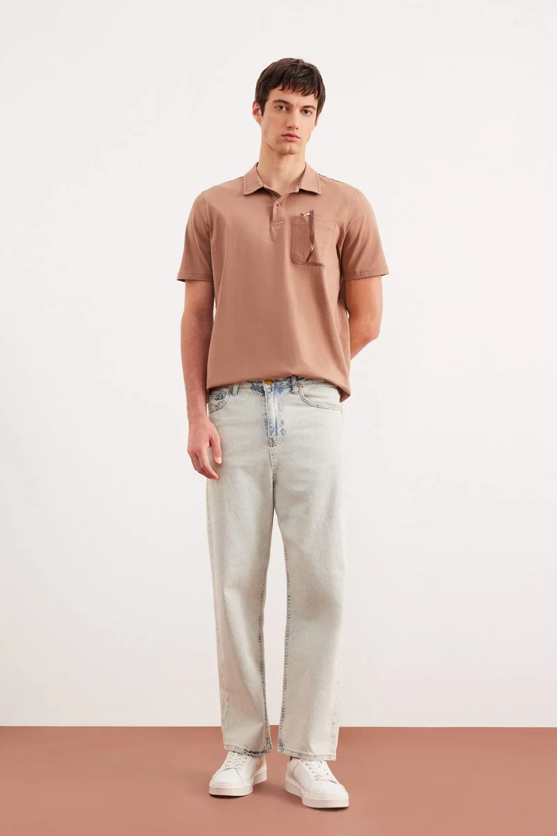 DeFacto Regular Fit Short Sleeve Polo T-Shirt