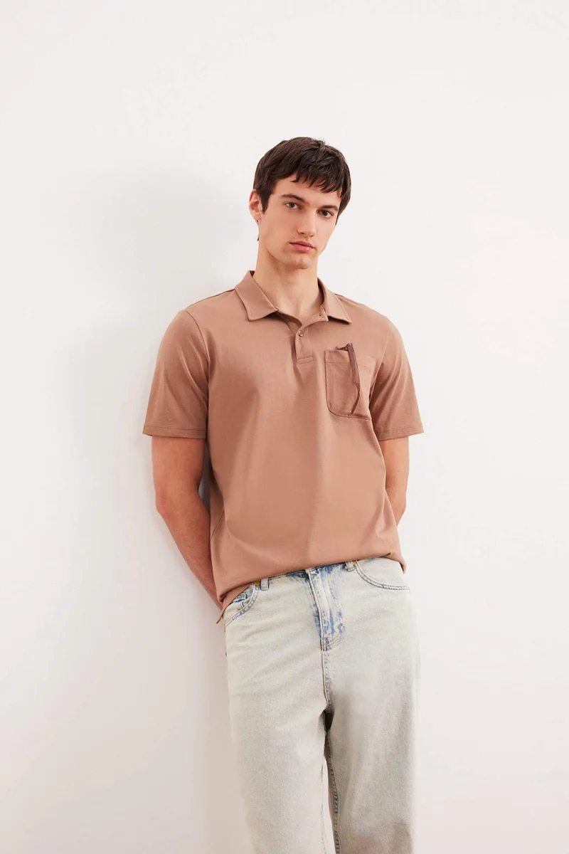 DeFacto Regular Fit Short Sleeve Polo T-Shirt