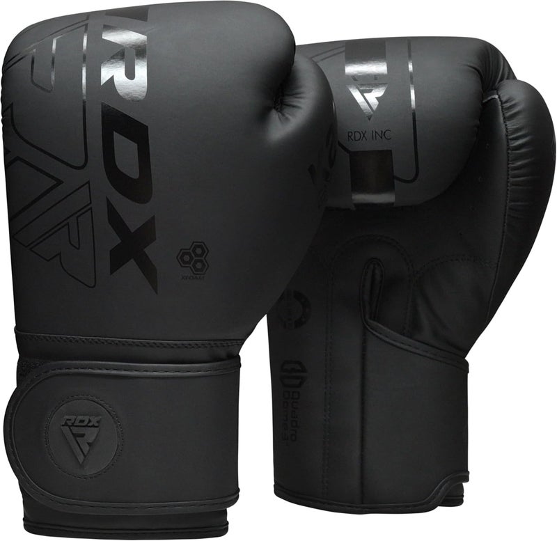 RDX Kids Boxing Gloves Sparring and Muay Thai Maya Hide Leather, KARA Patent Pending Junior Training Mitt for Kickboxing, Punch Bag, Focus Pads, MMA, Thai Pad, Double End Ball Punching Fight Gloves - Image 1