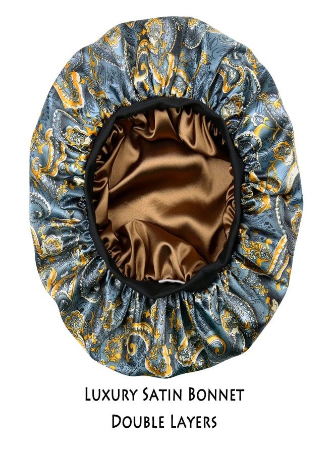 Alnorm Satin Lined Sleep Bonnet Natural Hair Gift - Image 3