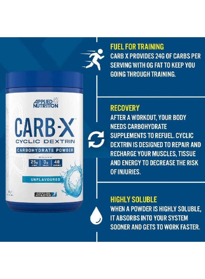 أبلايد نيوتريشن كارب × نكهة غير منكهة 48 حصة 1.2 كجم - Image 2