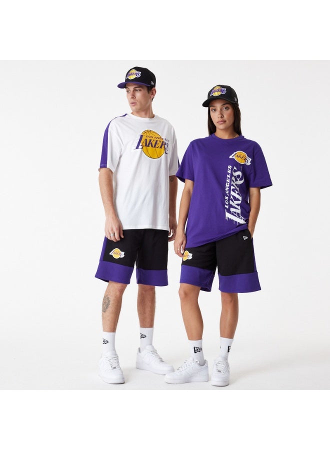 NEW ERA شورت NBA بلون كتلة لوسلاك BLKTRP - Image 2