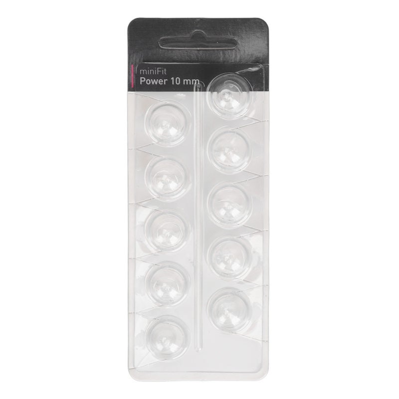 Hearing Aid Dome Tips: 10mm Dia Soft Silicone - Anti Static Closed Eardrum Ear Dome Tips For Minifit Power Sound Aids, Enhanced Sound Clarity, All Day Wear Comfort - Image 1