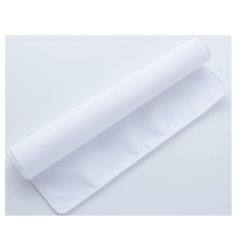 CoCoUSM 3-Pk Mens Cotton White Pocket Square with Color Border(10 Colors) - Image 5