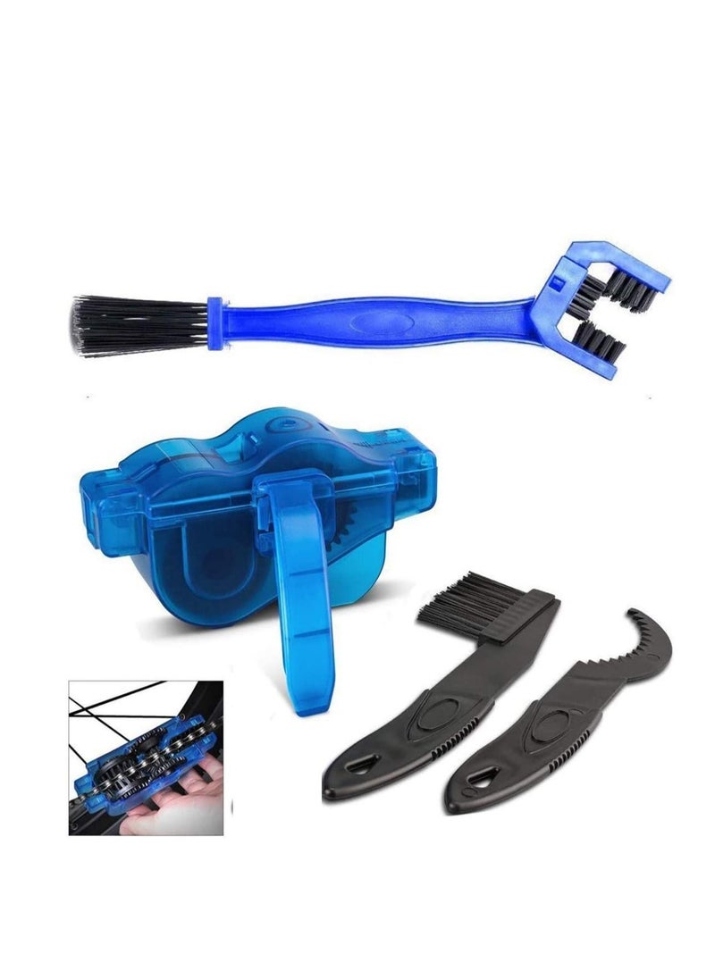 SYOSI Bike Chain Cleaner Kit Wash Tool Portable Bicycle Cyclone Chain Gear Machine Cleaner WasherSet for Road Bikes Bicycle Cycling Mountain Bike Bicycle Chain  - Image 1