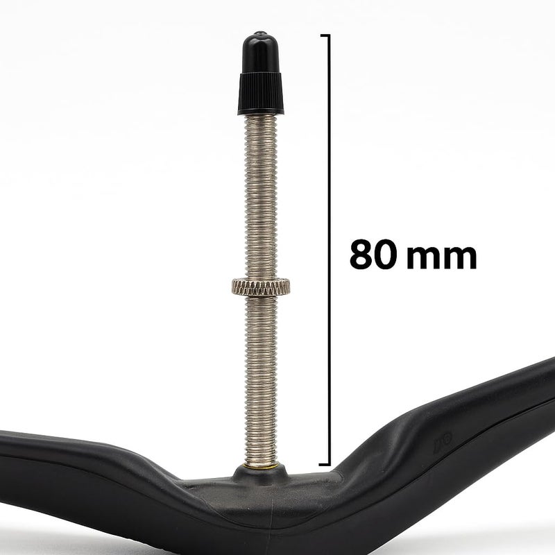 DURO 28 Inch Bicycle Tube 700x35C/40C | Heavy Duty Butyl Rubber Bike Inner Tube with 80mm Presta Valve | Durable Replacement Tire Tube for Road, Hybrid, Mountain Bikes & Wheelchairs – Made in Thailand - Image 4