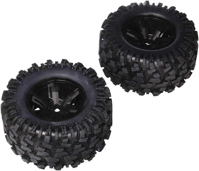 Traxxas 7772X Pre-Assembled X-Maxx Wheels & Tires (8S-Rated) Vehicle - Image 1