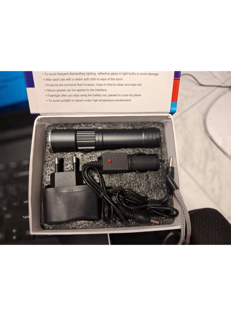 Rechargeable Super Bright Flashlight - Image 2
