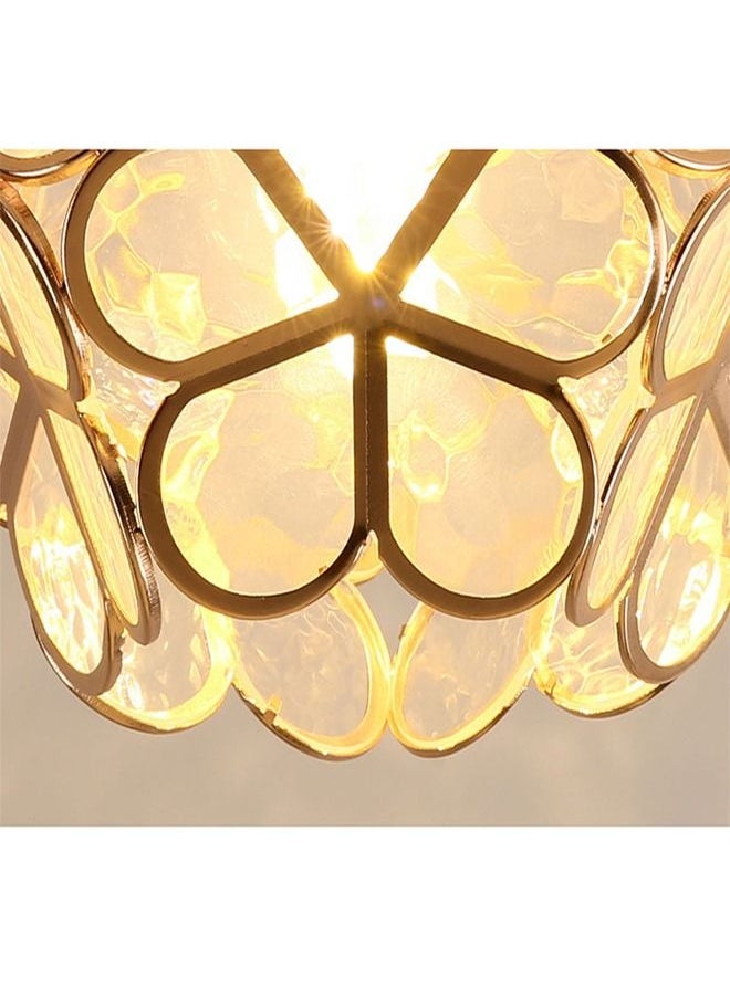 fashionhome Modern Glass Ceiling Lamp Flower Lampshade Lighting Chandelier  - Image 3
