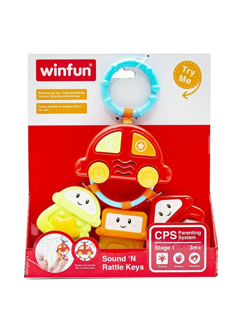 WinFun - WinFun - Sound N Rattle Keys - 628 - Image 1