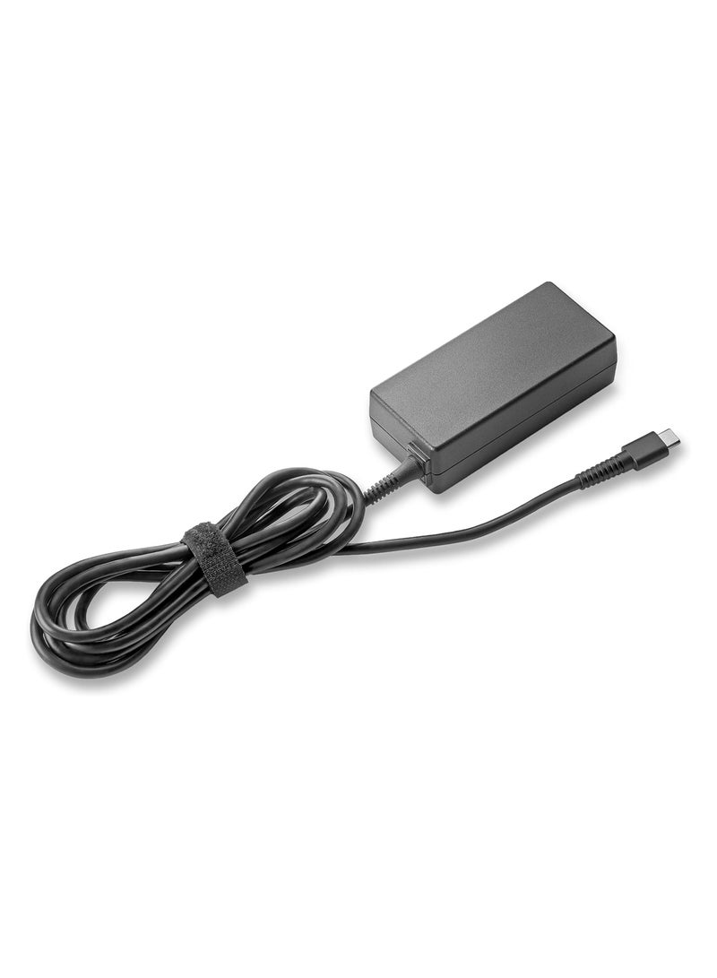 HP 45W USB-C AC Adapter,Black