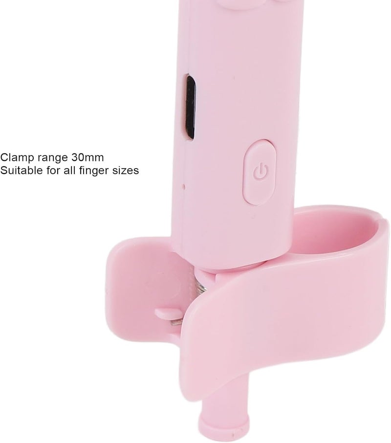 Wearable Hand Held Nail, Rechargeable LED Nail Lamp, Cute 10S Fast Curing Pen for Nails, Portable ABS Material with Type C Charging for Home and Travel Use - Image 4