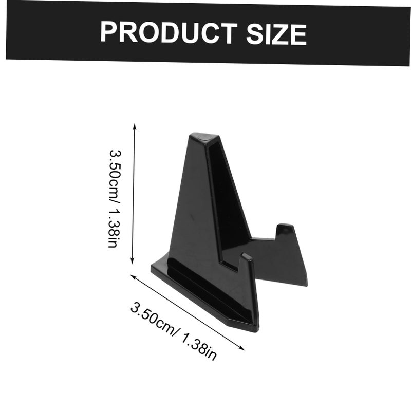 6Pcs Medium Coin Display Stands Sturdy Storage Riser Shelf for Home Office Desk - Image 3