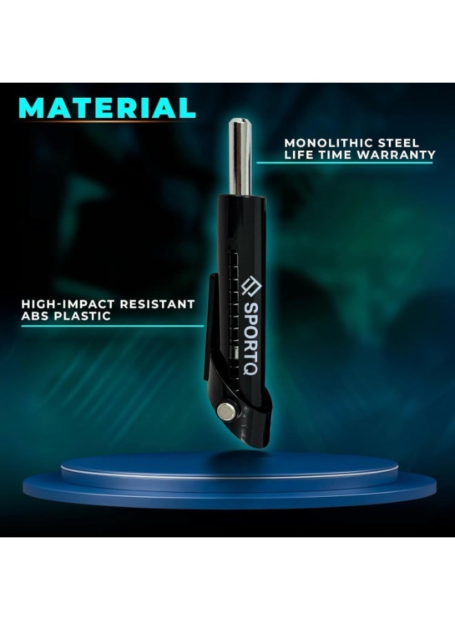 سبورت كيو دبوس تكديس الوزن من سبورت كيو®️(قطعنين) Drop Set pin دبابيس انتقال فوري الى اوزان منخفضة للمزيد، متعددة الوظائف لصالة الالعاب الرياضية لتقليل الوزن لمعدات اللياقة البدنية - Image 3