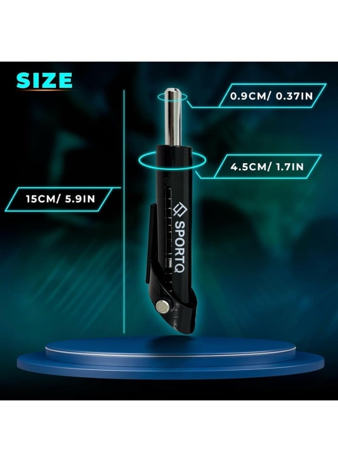 سبورت كيو دبوس تكديس الوزن من سبورت كيو®️(قطعنين) Drop Set pin دبابيس انتقال فوري الى اوزان منخفضة للمزيد، متعددة الوظائف لصالة الالعاب الرياضية لتقليل الوزن لمعدات اللياقة البدنية - Image 4