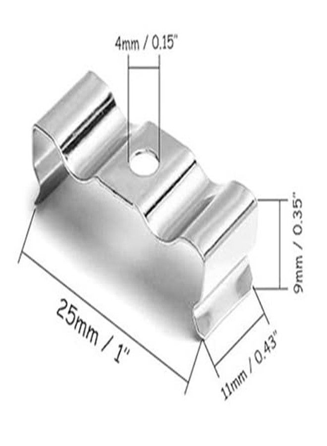 Wizzo (Pack of 10 Pieces) Clip Holder for T5 LED Batten, Tube Light Bracket Lamp Holder - Image 3