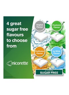 nicorette Gum 2 mg Original Favour Fast Craving Relief 210 Pieces Stop Smoking Aid  - Image 2